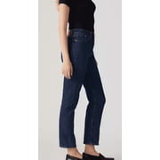 Levis Womens Premium Wedgie Straight Jeans Standard 27 Salsa Dark Stone Waterless