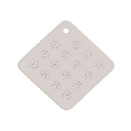 Siaonvr Fashion Kitchen Table Pad Tools Silicone Pot Holder Trivet Mat Heat Resistant