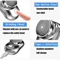 thumbnail image 4 of New Powerful Men's Shaver, Portable Mini Electric Shaver, Usb Magic Mini Electric Shaver Compatible With Men, Easy One-button Operation, Suitable Comp, 4 of 5