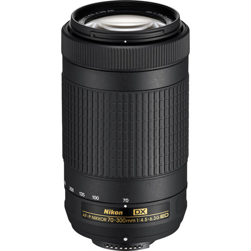 Nikon D5600 DSLR Camera + Nikon AF-P DX NIKKOR 18-55mm f/3.5-5.6G VR Lens + Nikon AF-P DX NIKKOR 70-300mm f/4.5-6.3G ED Lens + 16GB SD Card + Cleaning Cloth + Pixi Starter Bundle Kit