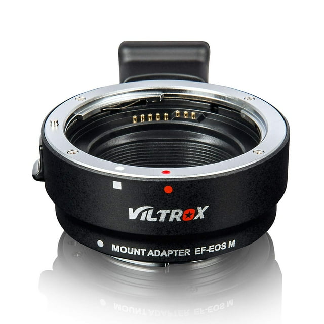 Adaptador de Montura para Lentes Viltrox EF-EOS M con Estabilizador de Autoenfoque