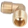 thumbnail image 4 of Brass 90-Degree Forged Pneumatic Elbow Fitting - M21 Male to M19 Female Thread, High-Wear & Corrosion-Resistant Air Compressor Connection Accessory with Deep Thread Design for Secure, Easy, 4 of 6
