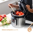 thumbnail image 3 of MasterChef - Olla eléctrica a presión 10 en 1 Instapot Multicooker de 6 cuartos de galón, olla de cocción lenta, vaporizador de verduras, máquina de arroz, olla digital programable Insta con 18, 3 of 5