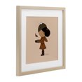 thumbnail image 3 of Stupell Industries Autumnal Girl with Leaf Birch Framed Print Under Glass design by Sierra Siler, 16 x 16, 3 of 10