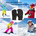 thumbnail image 3 of Hwmodou Waterproof Toddler Mittens Girls Gloves Size Snow Outdoor Snowboarding Ski Skating Winter Boys Windproof Kids Kids Gloves & Mittens, 3 of 7