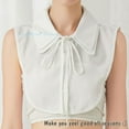 thumbnail image 3 of LoudSung Fake Collar Detachable Half Shirt Blouse Lacing False Collar for Women Girls, 3 of 7
