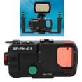 thumbnail image 4 of Diving Phone Case, Wear Resistance Diving Phone Protective Shell  Light Transmission  For Smartphone For Underwater, 4 of 8