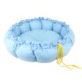thumbnail image 1 of Pet Winter Bed Elastic Drawstring Adjustable Puppy Bed Cushion Cat Sleeping Pad, 1 of 7