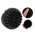 thumbnail image 4 of Unique Bargains 1 Pc Round Hair Shampoo Brush for Head Massage 3.07"x3.54" Black, 4 of 6
