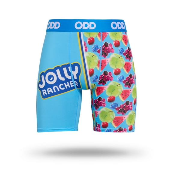 ODD SOX Jolly Rancher Fruit Split Men's Boxer Briefs XXXLarge Candy Themed Novelty Underwear Comfy