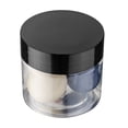 thumbnail image 2 of Chef 101 2 oz Round Clear Plastic Candy and Snack Jar - with Black Plastic Lid - 2" x 2" x 1 3/4" - 100 count box, 2 of 10