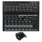 Mackie Mix12FX 12-Channel Compact Mixer W/FX Proven Performance Built Rugged Effects