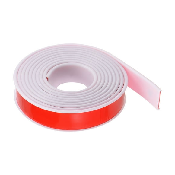 Unique Bargains 30mm x 3000mm Flexible TPE Self Adhesive U-Shape Veneer Edging Edge Banding White