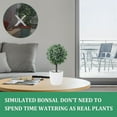 thumbnail image 3 of HOMEMAXS  Artificial Spherical Potted Plant Christmas Indoor Decorations Office Green, 3 of 8
