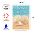 thumbnail image 3 of Toland Home Garden Welcome Shells-Jersey Shore Beach Jersey Shore Flag Double Sided 12x18 Inch, 3 of 5
