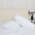 thumbnail image 4 of Unique Bargains Washed Polyester Duvet Cover Bedding Set with Pompoms Tassels,3-Pieces,, 4 of 10