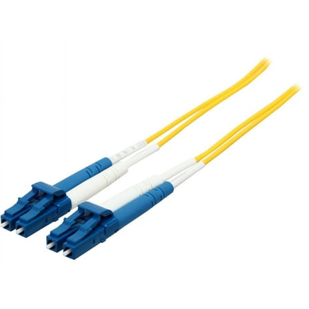 C2G 3m LC-LC 9/125 OS1 Duplex Single-Mode PVC Fiber Optic Cable - Yellow - patch cable - 10 ft - yellow