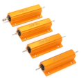 thumbnail image 1 of T Tulead Resistencia De Aluminio De 8 Ohmios Resistencia Bobinada Montada En Chasis De 100 W Paquete De 4, 1 of 3