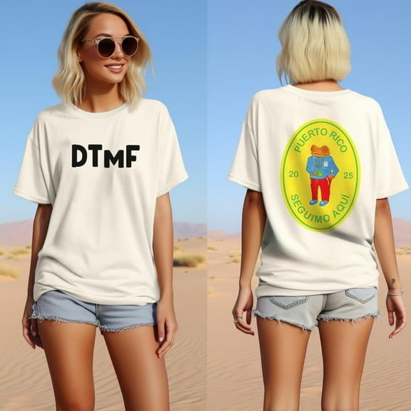 Bad Bunny Debi Tirar Mas Fotos Double Sided T-Shirt, Graphic T-Shirt Latin Music Tee, Reggaeton Fan Gift