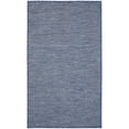 thumbnail image 2 of Nourison Positano Indoor/Outdoor Modern Solid Navy Blue 3' x 5' Area Rug, 2 of 8