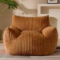 thumbnail image 1 of Puf Gericco Giant Plush para adultos, color naranja, 1 of 7