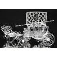 thumbnail image 3 of Royal Vintage Cinderella Horse And Carriage Coach Cake Topper Clear Party Favors, 3 of 4