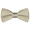 Beige, variant on Men's Solid Color Adjustable Pre-Tied Bow Tie, Red