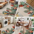 thumbnail image 6 of Area Rug 48×72in, Tropical Monstera Parrot Bird Floor Carpet Living Room Rug, Watercolor Botanical Leaves Non-Slip Welcome Mat Indoor Rugs for Bedroom Dining Room, 6 of 9