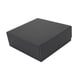 thumbnail image 5 of Caja de baraja de cartas coleccionables, cierre magnético, organizador multiusos, tarjetas de béisbol PU Negro Gris, 5 of 7