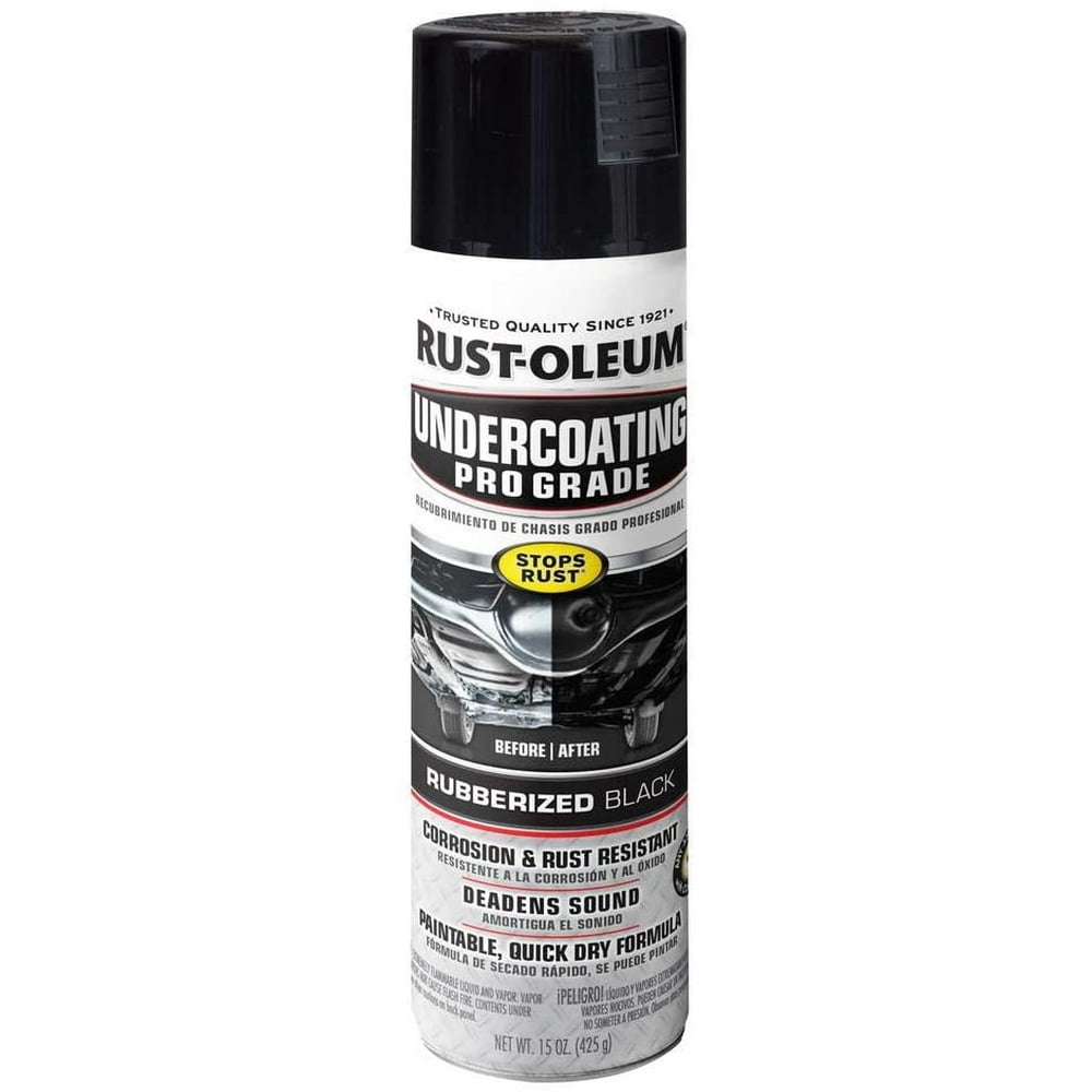 248656 Professional Grade Undercoating Spray, 6 Pack, Black Walmart