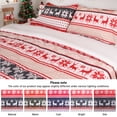 thumbnail image 3 of Hitime Luxury Queen Duvet Cover, Soft & Breathable Microfiber 3 Pieces Queen Bedding Sets, Pattern Queen Comfy Duvet Cover, with Zipper Closure, Includes 2 x Pillowcase, 1 x Duvet Cover, 3 of 9