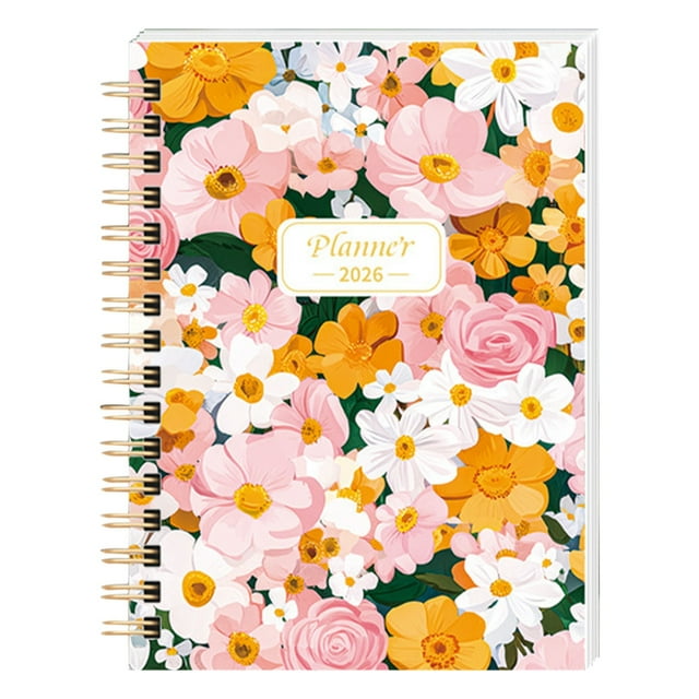 Trousse à Outils Tendance pour la Maison, Carnet à Spirale A5 160 Pages Couverture Colorée Design de Pages Déchirables Portable et Carnet d'Étude Adapté pour Réunion Enregistrement Notes d'Étude Journaux de Voyage