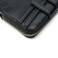 thumbnail image 4 of Vintage Fashion PU Leather Credit Card Clutch Coin Purse Multi Layer Bank Card Case Folding Card Holder Small Card Bag Short Buckle Wallet Card Organizer BROWN, 4 of 8