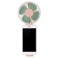 thumbnail image 1 of Zootealy Portable Handheld Fan Phone Stand Rechargeable Mini Desktop Fan 3-Speed Adjustable Cooling Fan, 1 of 8