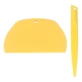 thumbnail image 2 of Cuchillo desmoldante para hornear, raspador de masa de plástico, herramienta para hornear pasteles, pan, pizza, pastel, amarillo, 2 of 14