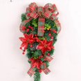 thumbnail image 4 of Couronne Décorative Illuminée à LED pour Décoration de Saison Festive Porte Mur Escalier Intérieur et Extérieur, 4 of 6