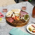 thumbnail image 6 of Twine Rotating Charcuterie Board with Ceramic Dishes, Cheese Tray, Set of 1, 6 of 9