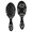 Game Controller Black Pattern-1, variant on Game Controller Brush, Detangling Hair Brush,Oval Paddle Hair Brush, Round Tip Bristles Gifts for Wet Dry Hair Styling