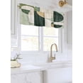thumbnail image 3 of Valances for Windows Abstract Modern Art Rod Pocket Cafe Window Treatments Valance Curtains for Kitchen Bathroom Laundry Basement Windows 56"x16", 3 of 9