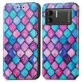 thumbnail image 2 of Compatible With Doogee X98/ X98 Pro Case Colorful Wallet Card Slot Pu Leather Kickstand Magnetic Rfid Blocking Cover, 2 of 3