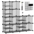 thumbnail image 1 of Organizador de almacenamiento Wire Cube Kiivoena de 12 a 14 cubos de metal, 1 of 6