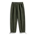 thumbnail image 3 of Vedolay Mens Lounge Pants Slim Fit Drawstring Joggers Sweatpants with Pocket Green,3XL, 3 of 3