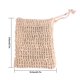thumbnail image 2 of Bolsa de jabón con diseño de cordón para ducha, bolsa de malla exfoliante para baño, bolsa de jabón de gel de ducha de ramio 20 Piezas sidaley HA5647-00B, 2 of 6