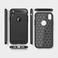 thumbnail image 2 of PANDACO Navy Brushed Metal Case for iPhone XR, 2 of 2