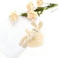 thumbnail image 5 of Unique Bargains 1 Pc Rabbit Bath Shower Loofah Sponge Body Puffs Beige, 5 of 6