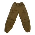 thumbnail image 3 of Almencla 1/6 Scale Male Figure Pants Miniature Dolls Trousers Handmade Fashion 1/6 Male Figure Pants for Action Figures 12'' Accessory Khaki, 3 of 8