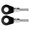 Black, variant on Motorcycle Rear Chain Tension Regulator Aluminum Alloy Chain Adjuster Smooth Riding Optimizer Tool Set