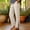 #0120-White, variant on Womens High Waisted Ankle Wide Leg Stretchy Straight Trousers Split Hem Pants Trousers with Pockets
