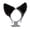 Black, variant on SmartBy Plush Cat Ears Headband Cosplay Party Halloween Handmade Hair Hoop Party Atmosphere Photography Prop