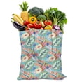 thumbnail image 1 of Sac de Courses en Toile Rayée Abstraite – Sac Fourre-Tout Réutilisable Artistique, 1 of 6